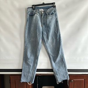 Princess Polly blue jeans size 8